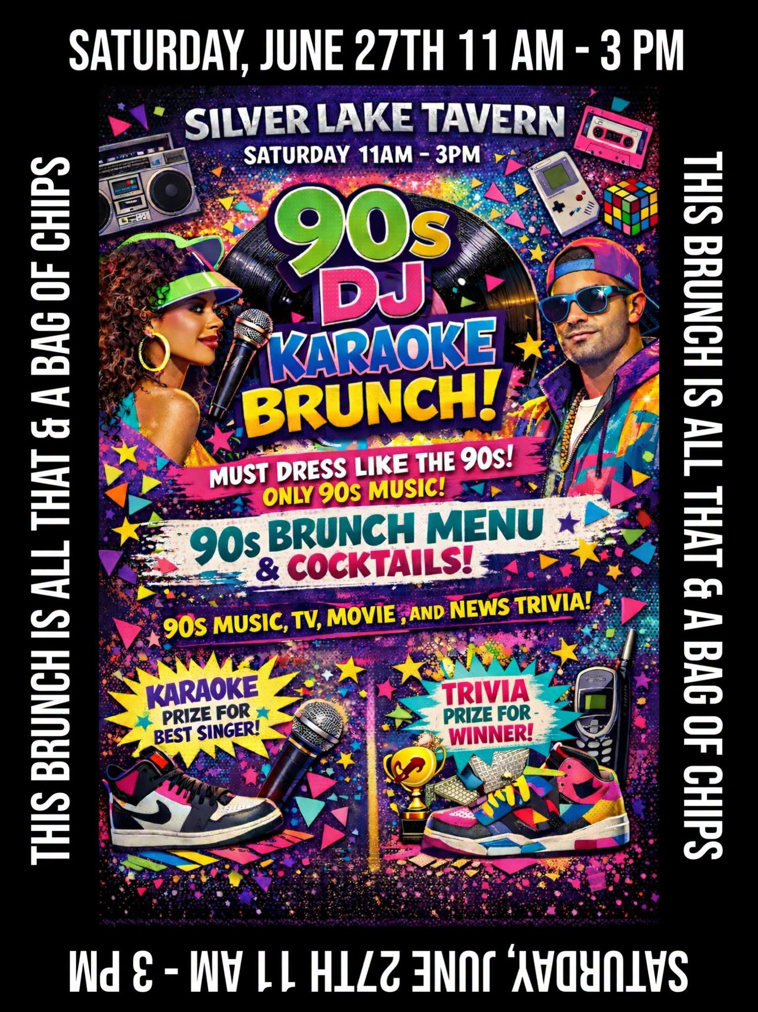 Saved by the Brunch 90s DJ Karaoke Brunch