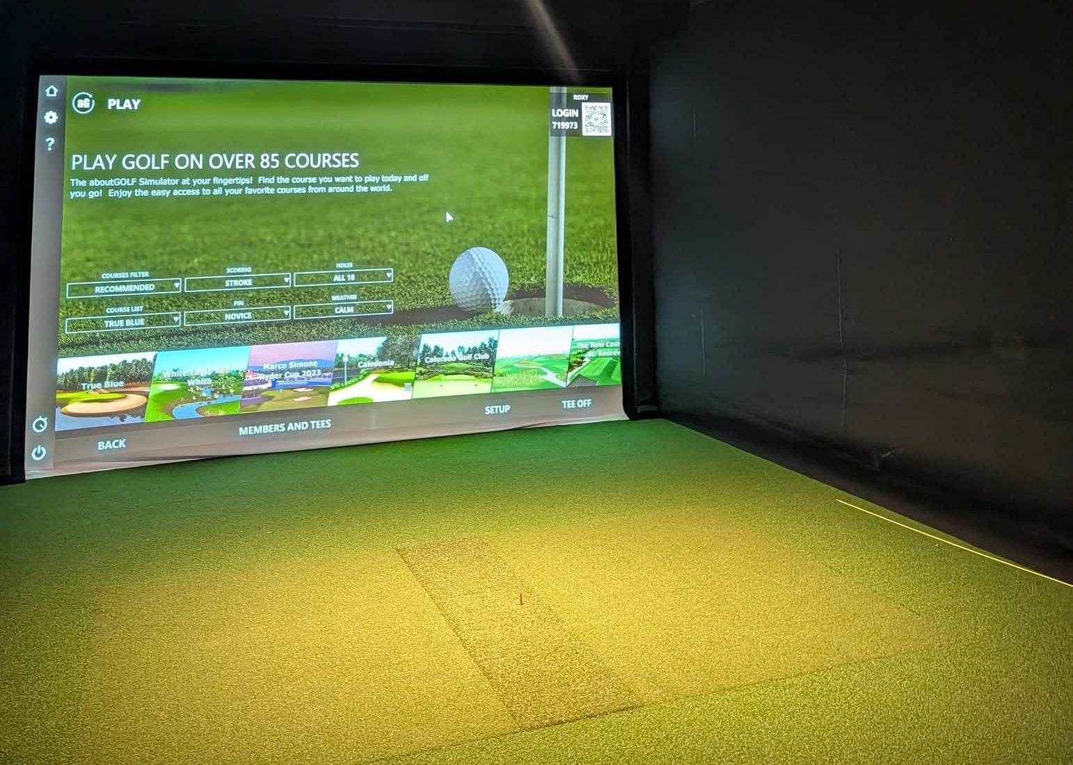 AboutGolf Simulator at Silver Lake Tavern
